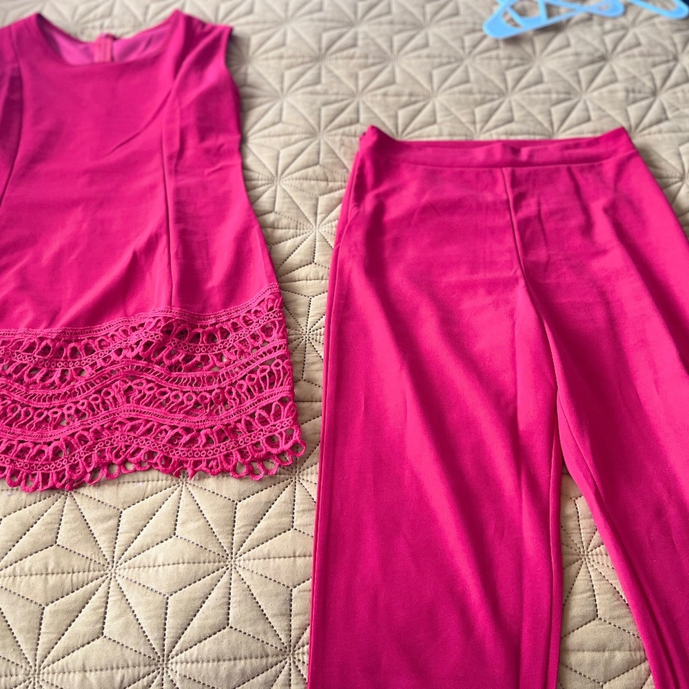 Two piece pant set